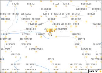 map of Budy