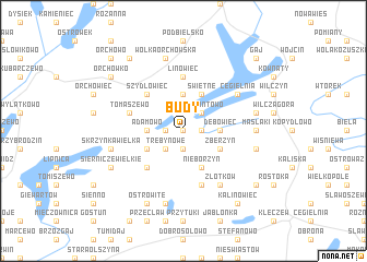 map of Budy