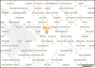 map of Budy