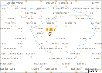 map of Budy