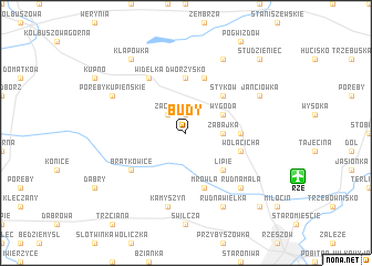 map of Budy