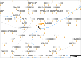 map of Budy