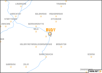 map of Budy