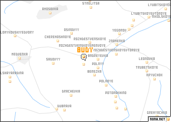 map of Budy