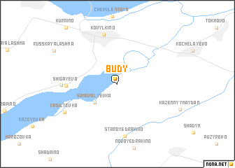 map of Budy