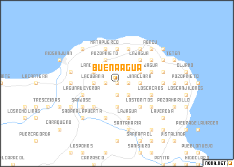 map of Buena Agua