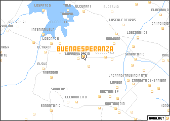 map of Buena Esperanza