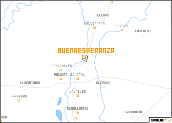 map of Buena Esperanza