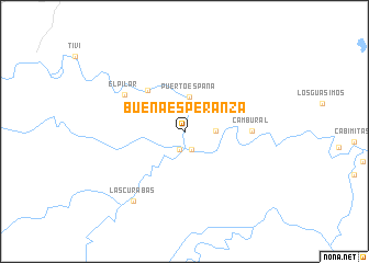 map of Buena Esperanza