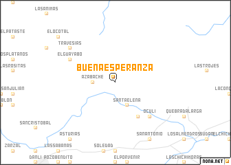 map of Buena Esperanza