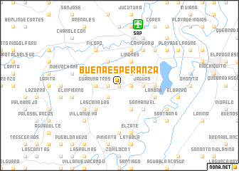 map of Buena Esperanza