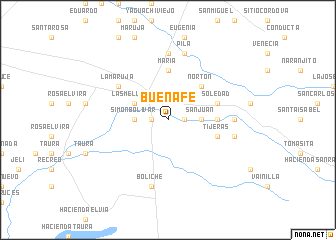 map of Buena Fe