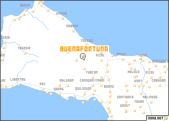 map of Buena Fortuna