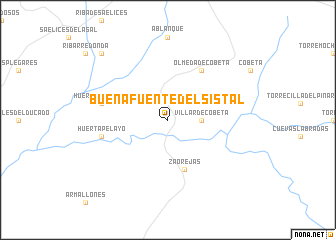 map of Buenafuente del Sistal