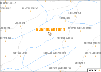 map of Buenaventura