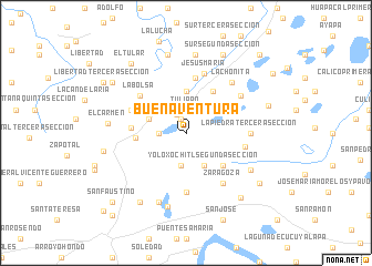 map of Buenaventura