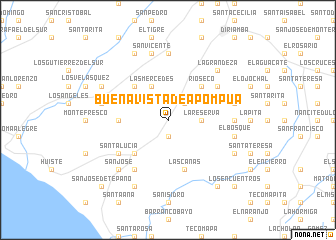 map of Buenavista de Apompuá