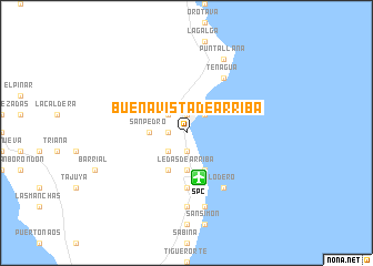map of Buenavista de Arriba