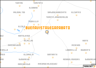 map of Buenavista de Garabato