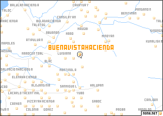map of Buenavista Hacienda
