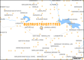 map of Buenavista Vientitrés