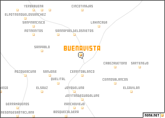 map of Buenavista