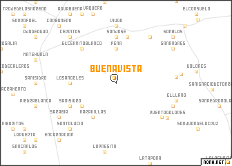 map of Buenavista