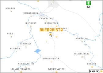 map of Buena Vista