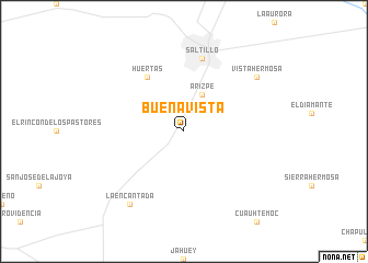 map of Buenavista