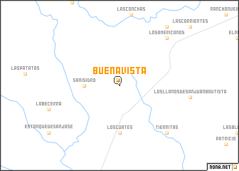 map of Buenavista