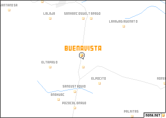 map of Buenavista