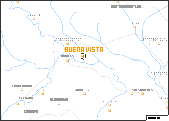 map of Buenavista