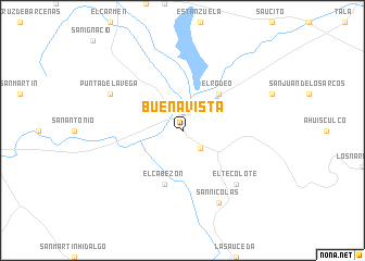 map of Buenavista