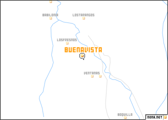 map of Buenavista