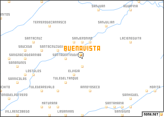 map of Buena Vista