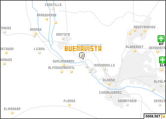 map of Buena Vista