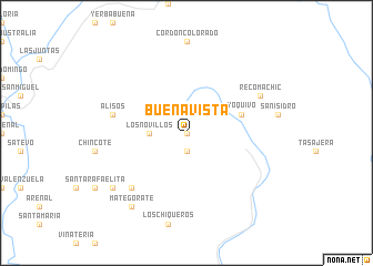 map of Buenavista