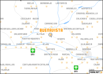 map of Buenavista