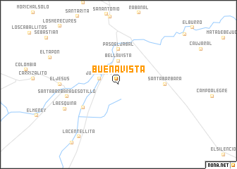 map of Buena Vista