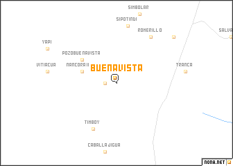 map of Buena Vista