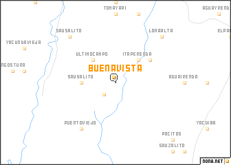 map of Buena Vista