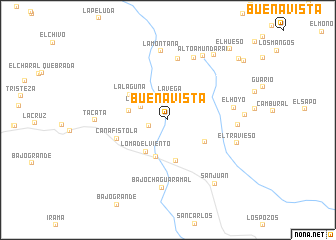 map of Buena Vista