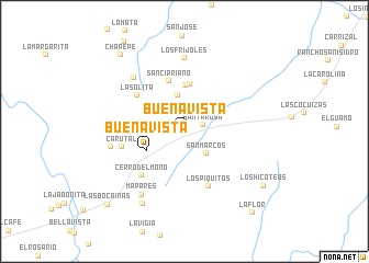 map of Buena Vista