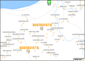 map of Buena Vista