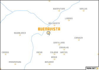 map of Buena Vista