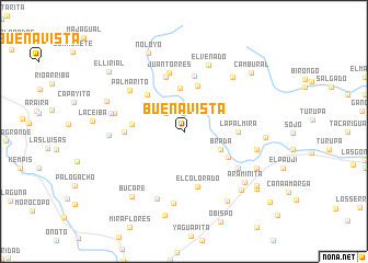 map of Buena Vista