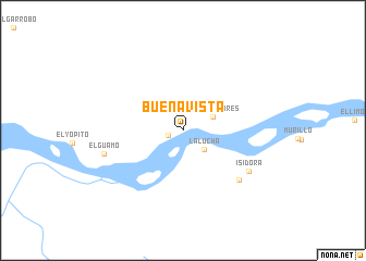 map of Buena Vista