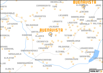 map of Buena Vista