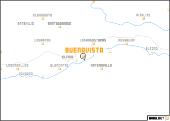 map of Buenavista