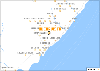 map of Buena Vista